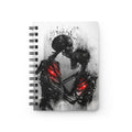 Eternal Love Skeleton Journal | Gothic Dark Romance Notebook | Red Heart Aesthetic